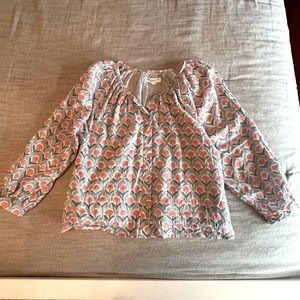 India Collection by Emerson Fry Blouse- Small